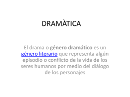 DRAMÀTICA - obrasdramaticas
