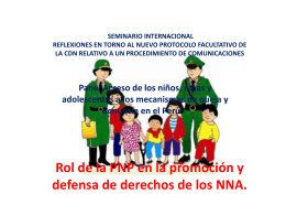 Ponencia Remigio Murillo - Save the Children en Perú