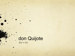 don Quijote