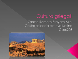 Cultura griega!!