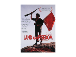 Land and Freedom - seksocialscience4