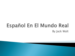 Español En El Mundo Real