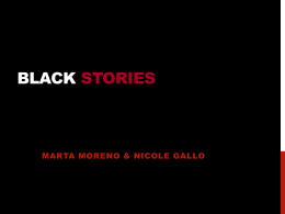 ¿Qué es Black Stories?
