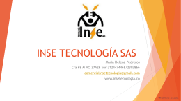 Adams Electronics - Inse Tecnología SAS