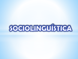 sociolinguística
