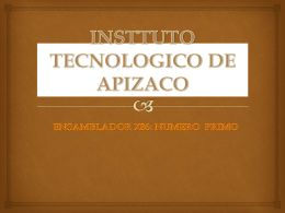 INSTTUTO TECNOLOGICO DE APIZACO