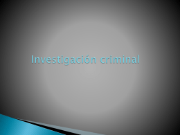 Diapositiva 1 - criminologia