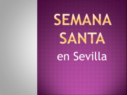 Semana Santa - CLIL4teachers
