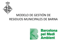 Modelo gestion municipal residuos.