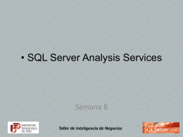 Analysis Services