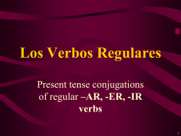 How do I conjugate a verb?