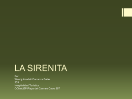La sirenita - WordPress.com