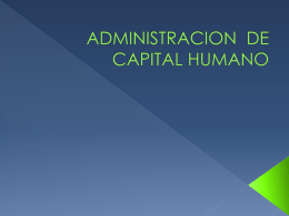 Organización de un departamento de recursos humanos