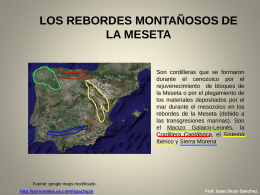 LOS REBORDES MONTAÑOSOS DE LA MESETA (1575427)