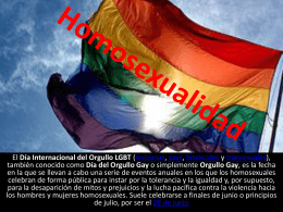 Homosexualidad - WordPress.com