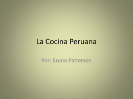 Patterson_La Cocina Peruana
