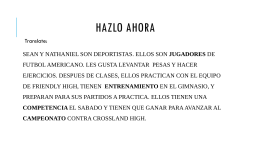 Hazlo Ahora - SpanishLanguageLearners