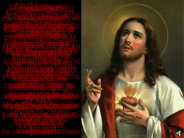 Consagración al Corazón de Jesús