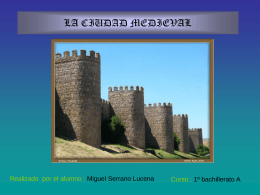 Ciudad medieval - CARPE DIEM | Blog de aula de 1º