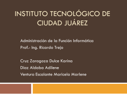 Instituto Tecnológico de Ciudad Juárez