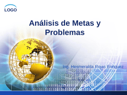 Análisis de Metas y Problemas