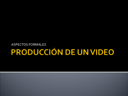 PRODUCCIÓN DE UN VIDEO INSTITUCIONES JURIDICAS