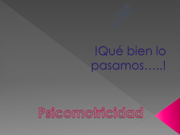 !Qué bien lo pasamos…..!