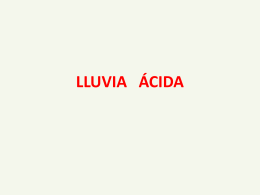 LLUVIA ÁCIDA