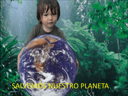 SALVEMOS NUESTRO PLANETA - Inicio