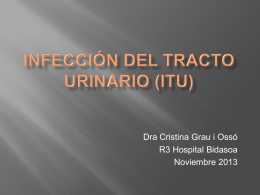 Infección del tracto urinario (ITU)