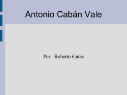 Antonio Cabán Vale