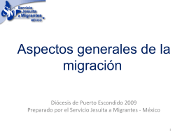 Doctrina Social de la Iglesia y migración