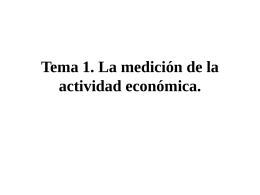 La macroeconomía: una vista aérea de la sociedad