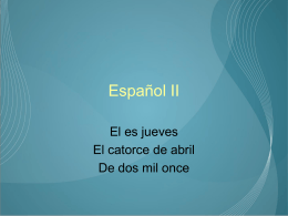 Español II