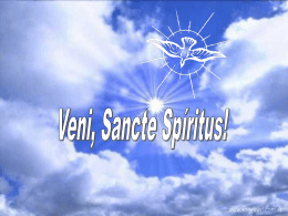 Ven Espiritu Divino - Escuelas Católicas