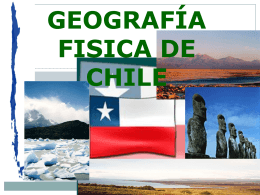 GEOGRAFÍA DE CHILE