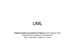 UML - .::DCC - Departamento de Ciência da