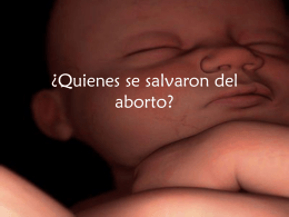 Se salvaron del aborto - San Francisco Córdoba