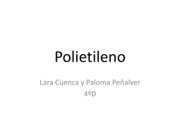 Polietileno - IES Diego Velázquez