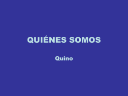QUIÉNES SOMOS