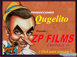 PELICULAS DE ZP - PowerPoints de Humor, graciosos,