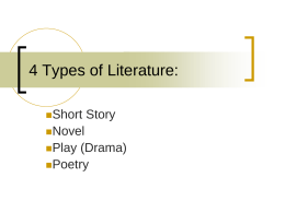 4 Types of Literature: