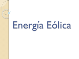 Energía Eólica