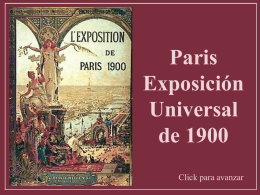 Exposición Universal Paris 1900
