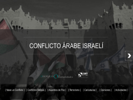 CONFLICTO ÁRABE ISRAELÍ - ORT Argentina