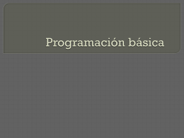 Programación básica - MATERIALES INFORMÁTICA Y
