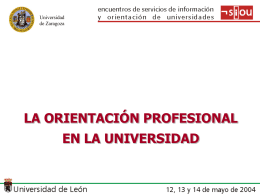 Diapositiva 1 - Bienvenidos a la Universidad de