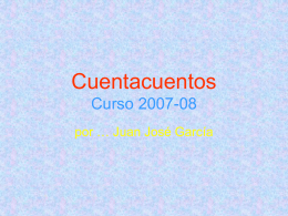 Cuentacuentos Curso 2007-08