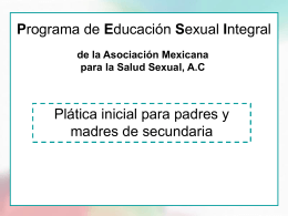Programa de Educación Sexual Integral