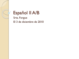 Español II A/B